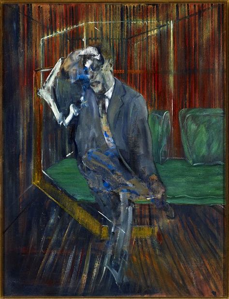 Francis Bacon Study For Figure Iv 1956 57 Oil On Canvas Dimensions 152