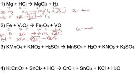 Redox Half Cell Reactions And Balancing Youtube