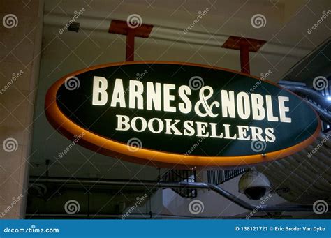 Barnes and Noble Bookstore Sign Editorial Photo - Image of education