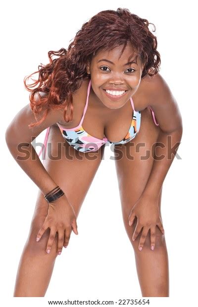 Sexy African American Girl Swimwear Stock Photo Shutterstock