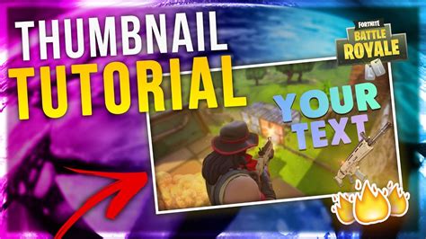 New How To Make Insane Fortnite Battle Royale Thumbnail 2018 Youtube