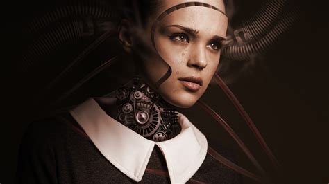 Feel free to download, share, comment and discuss every wallpaper you like. 1920x1080 Robot Woman Artificial Intelligence Technology ...