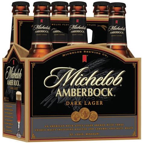Michelob Amberbock Dark Lager 6pk 12oz Btl Legacy Wine And Spirits