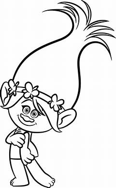 Unlock The Magic Free Trolls Coloring Pages For Kids And Adults Alike
