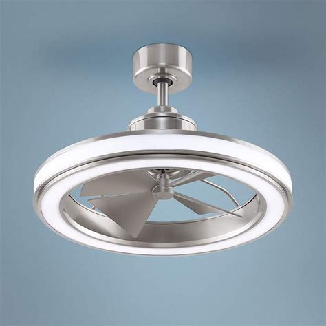 Video provides the training for you to remove the devise that is causing your ceiling fan to blink or flicker. 24" Fanimation Gleam Brushed Nickel LED Ceiling Fan ...