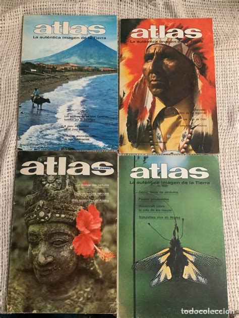 Revista Atlas Lote De 4 Ejemplares La Autén Comprar Otras