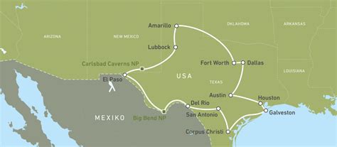 Individuelle Autoreise Die Traumweiten Von Texas Canusa