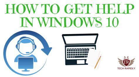 How To Get Help In Windows 10