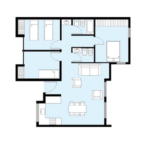 Plano De Casa De 80 M2 Planos De Casas Gratis Y Departamentos En Venta