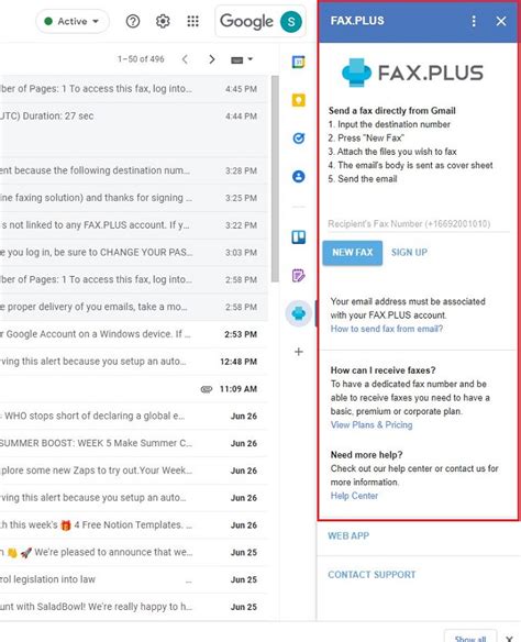 How To Send Fax From Gmail For Free