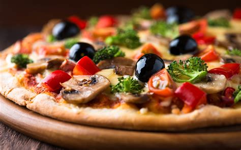 Bon Appétit Pizza Olives Légumes Wallpaper Free Le Blog De