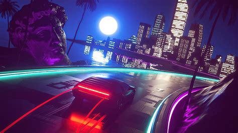 1366x768 Outrun Ride 4k 1366x768 Resolution Hd 4k Wallpapers Images
