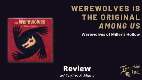 Before Among Us There Were Werewolves Youtube