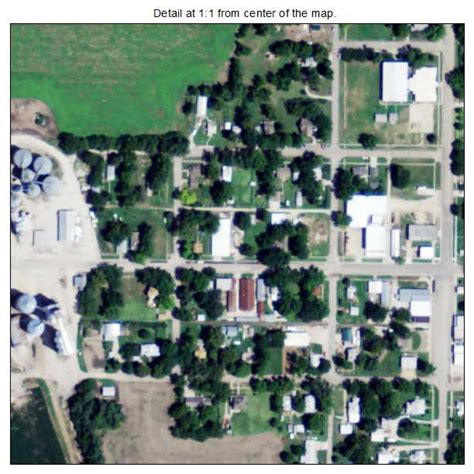 Aerial Photography Map Of Morganville Ks Kansas