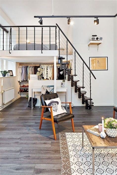 40 Stylish Cute Apartment Studio Decoration Ideas Loft Living Home
