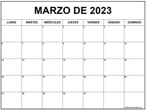 Calendario Marzo De 2023 Para Imprimir 49ds Michel Zbinden Cl