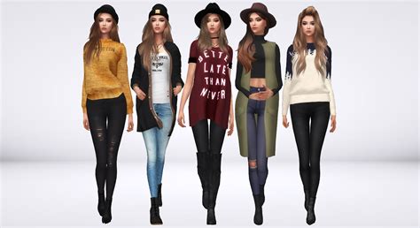 Jellyfishandpancakes 👕👖 Comfort First Style My Sims 4 Cc Collection