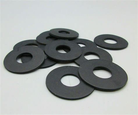 38 Id Rubber Washers 1 Od Select Thickness 116 316 Multiple