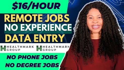 $16/Hr Remote Jobs No Experience 2023: Data Entry Jobs Work From Home