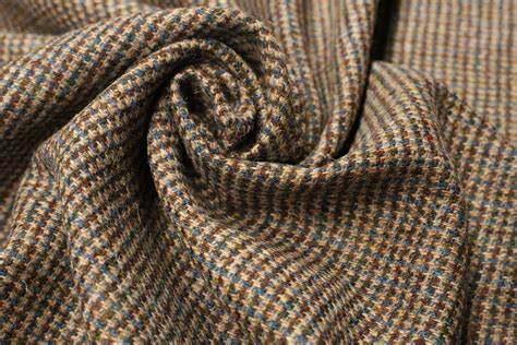 Harris Tweed Fabric By Metre Brown Tweed Sorrel Suitable For Etsy
