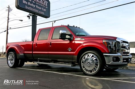 Ford F350 With 24in American Force Shift Wheels Exclusively From Butler