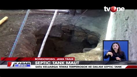 satu keluarga di bondowoso tewas mengenaskan terperosok ke dalam septic tank youtube