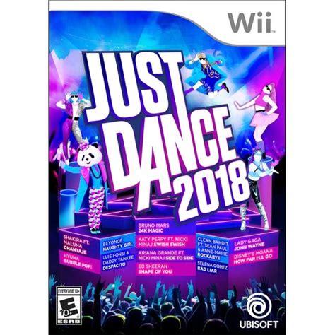 57474 descargas / clasificación 50%. Just Dance 2018 - Nintendo Wii : Target