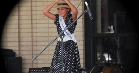 Little Miss Spanish Fork Little Miss Talent At The Park 24th Of July