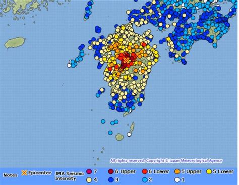 second and third quake hits japan s kumamoto region livesquawk