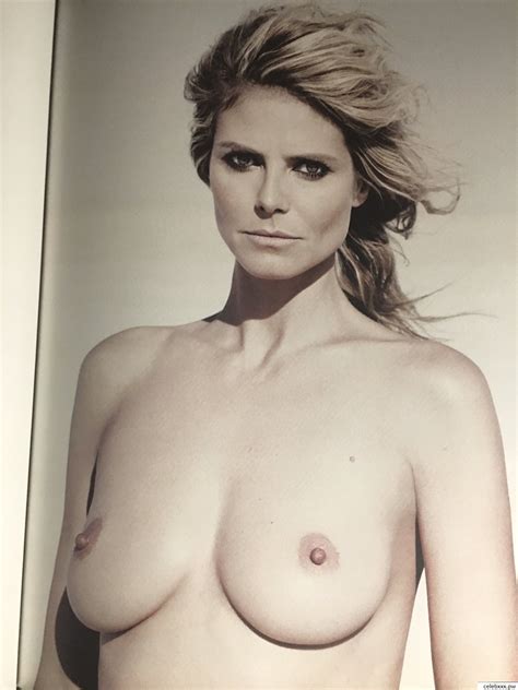 Heidi Klum Naked Telegraph
