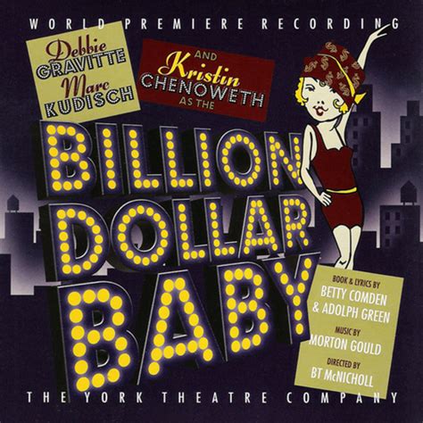 Billion Dollar Baby Studio Cast Gould Comden Green Footlight