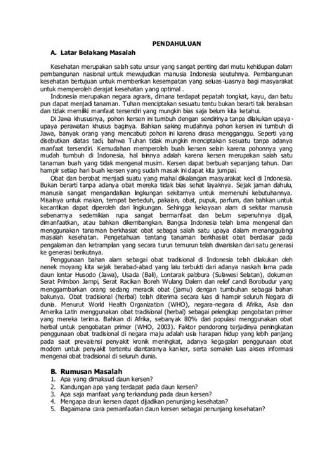 Contoh Proposal Penelitian Deskriptif Bahasa Indonesia Pulp
