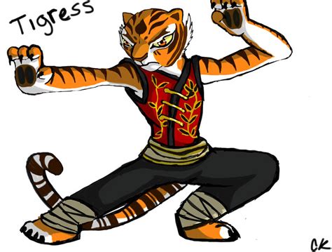 Kung Fu Panda Tigress By Sikura12 On Deviantart