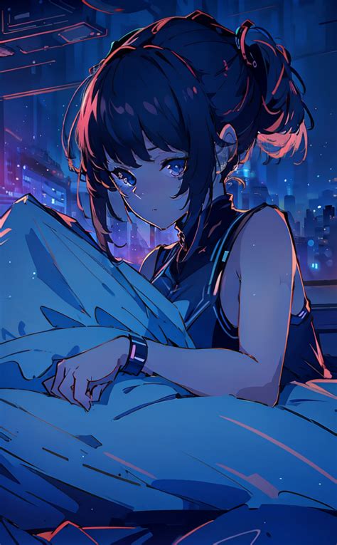 950x1534 Anime Girl Starring 2023 Ai Art 950x1534 Resolution Wallpaper