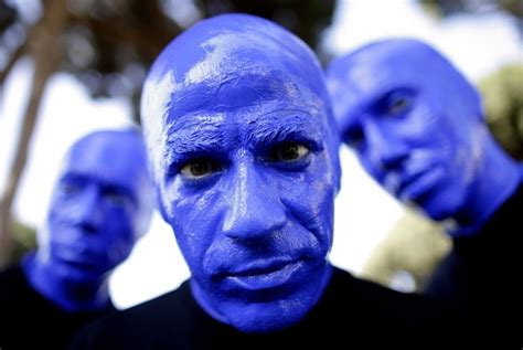 Wisconsin Native Finds Its Easy Being Blue Man Group Blue Man