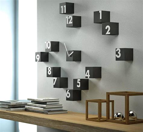 Everything you need to know about the current time can usually be found on your wrist or smartphone. Scattered Numbers Wall Clock