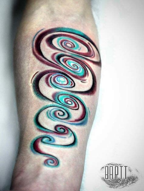Watercolor Vortex Tattoo Tattoos Inner Forearm Tattoo Tattoo Artists