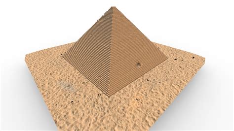 Great Pyramid Of Giza 3d Model By Savree 3d Savree [0181031] Sketchfab