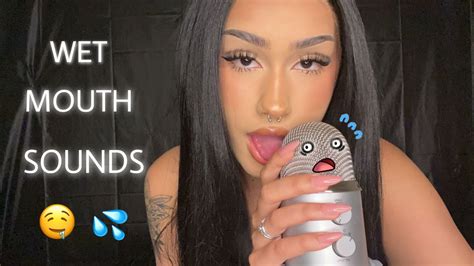 100 Sensitivity Sooo Relaxing Wet Mouth Sounds Asmr Youtube