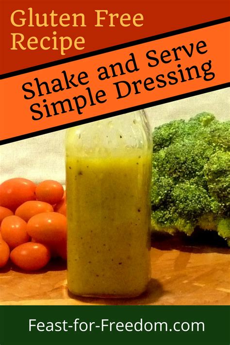 Kraft salad dressing has an enormous product line of tasty, unique flavors. Shake and Serve Simple Salad Dressing - gluten free recipe ...