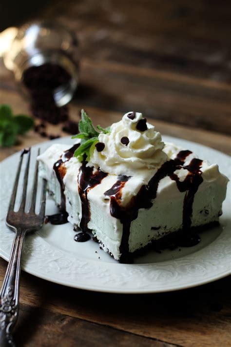 Serve something like the vanilla bean. Mint Chocolate Chip No Bake Dessert | Buy This Cook That