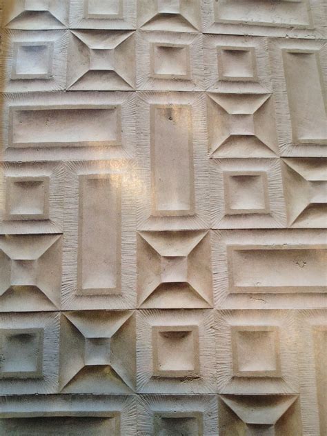 Combination Of Different Sized Hand Carved Stones Artistic Tile
