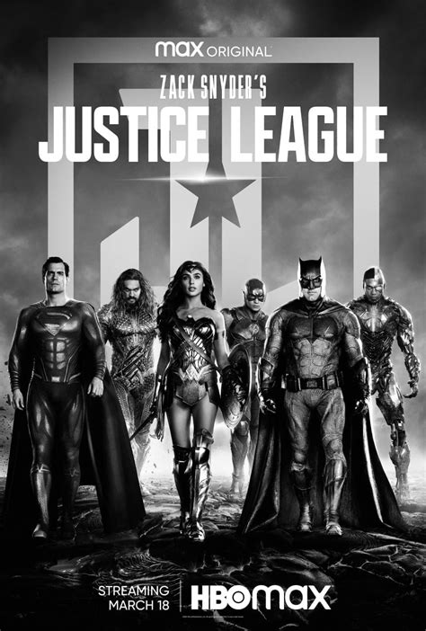 Justice League Snyder Cut Il Nuovo Poster Del Cinecomic Lega Nerd