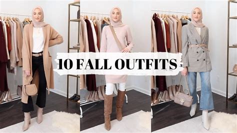 10 Modest Fall Outfit Ideas Youtube
