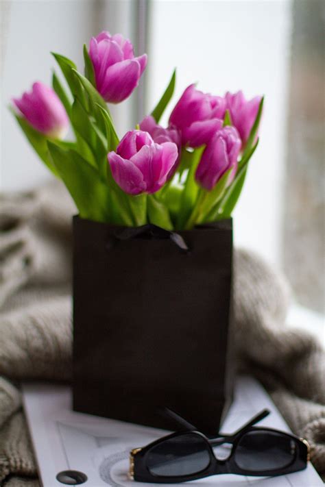 Tulip Karangan Bunga Kacamata Tas Foto Gratis Di Pixabay Pixabay