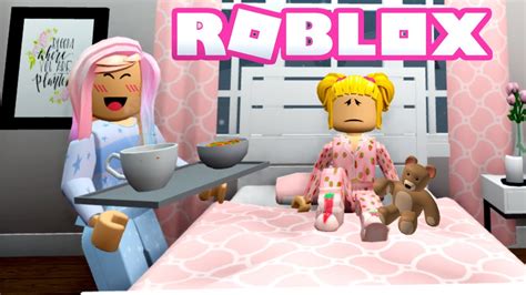 Goldie Sick Day Routine With Baby Bloxy And Titi Bloxburg Roleplay
