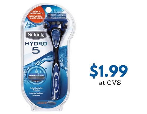Regular price $14.48 sale price $13.48 save $1.00. Schick Hydro Razor, $1.99 at CVS :: Southern Savers