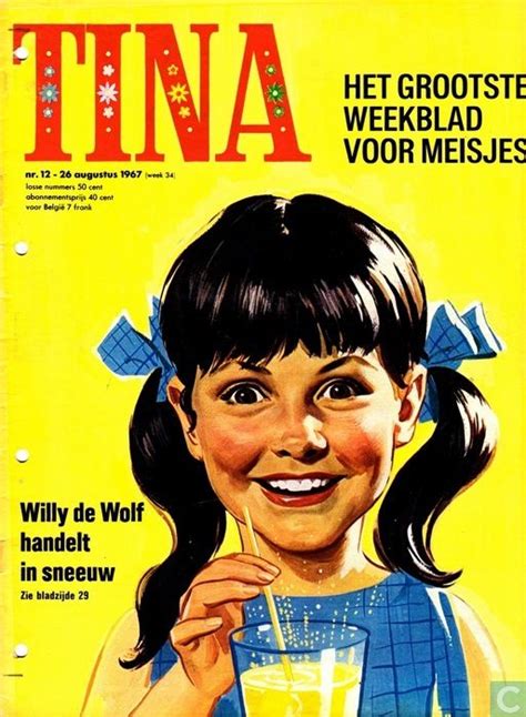 Tina Dutch Magazine For Girls 1967 Stripboeken Stripverhalen Strip