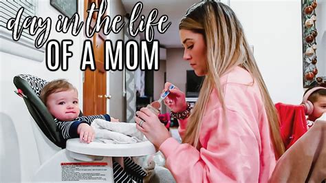 Day In The Life Of A Mom Of Two Youtube