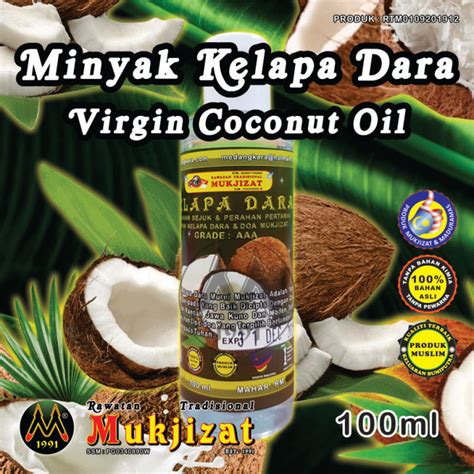 Jualan Borong Minyak Kelapa Dara Murni Virgin Coconut Oil VCO Ml Lazada